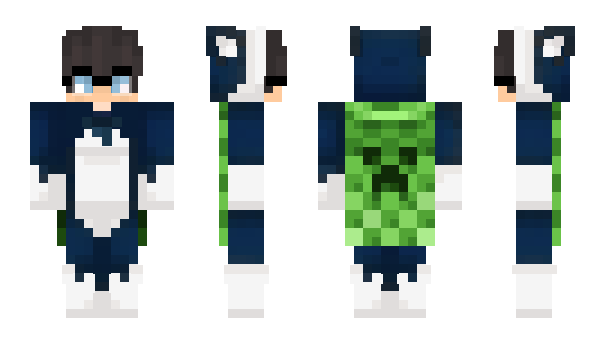 Minecraft skin Mleczny_
