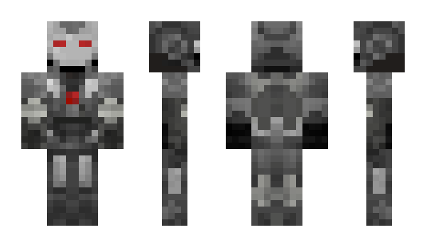 Minecraft skin BlueVersion