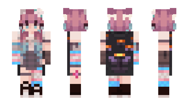 Minecraft skin TheCherree