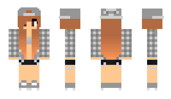 Minecraft skin ombregirl