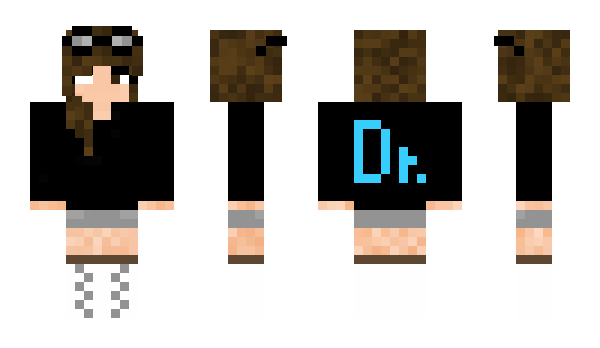 Minecraft skin Doctor_Dalek