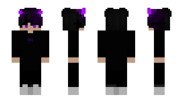 Minecraft skin Mimi_PurpleBoi