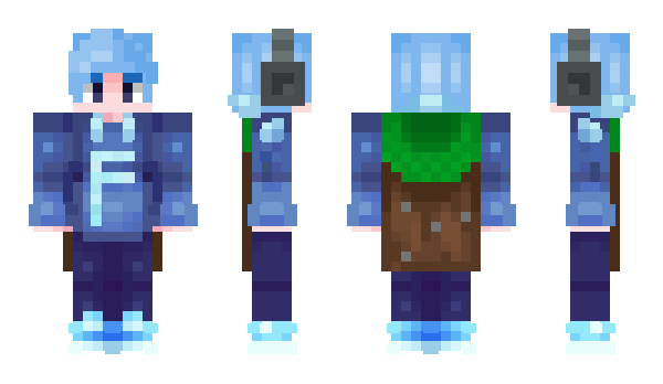 Minecraft скин по нику QianLuoABC