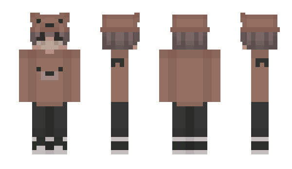 Minecraft skin WolnMacs