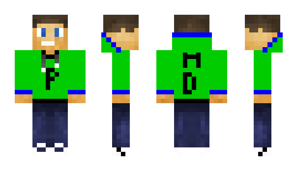 Minecraft скін по ніку PiksHD_