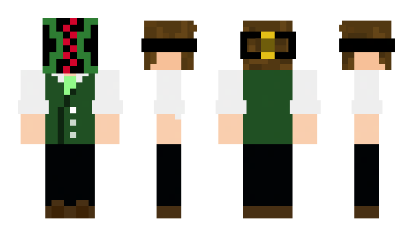 Minecraft skin TheOutcastGamer