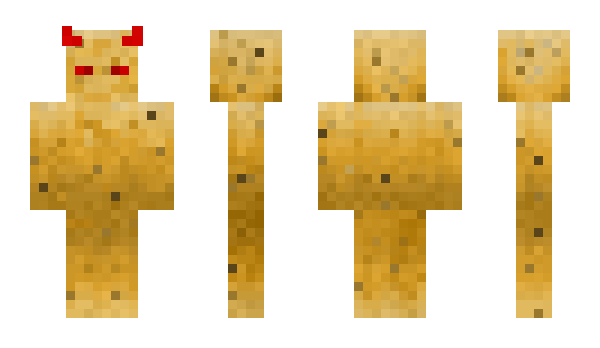 Minecraft скін по ніку the_potatonater