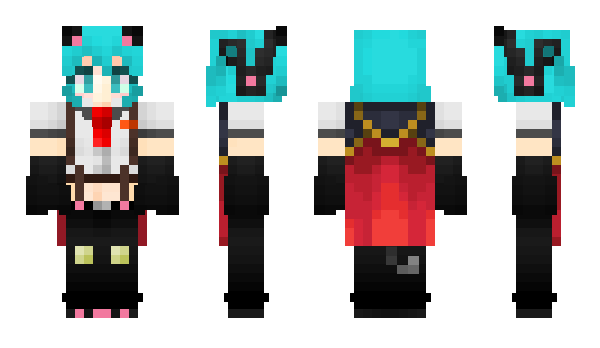 Minecraft скин по нику Baijin