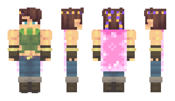 Minecraft скин по нику BiomeFest