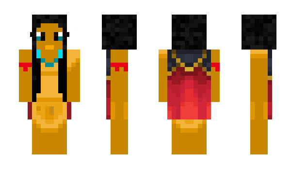 Minecraft skin sioux_Native_09_