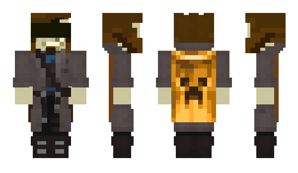 Minecraft skin TrenchcoatCraig