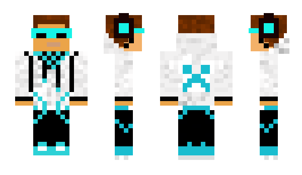 Minecraft skin Snowballwarrior