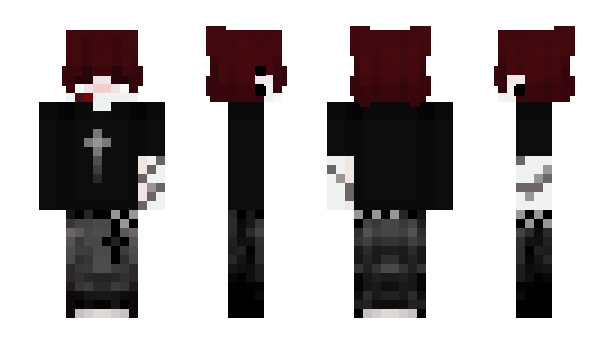 Minecraft skin Moon_P
