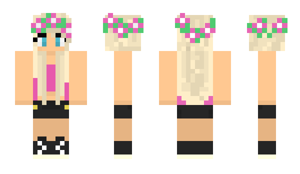 Minecraft skin PinkiePlum