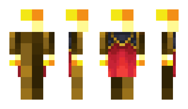 Minecraft skin TorchWoman