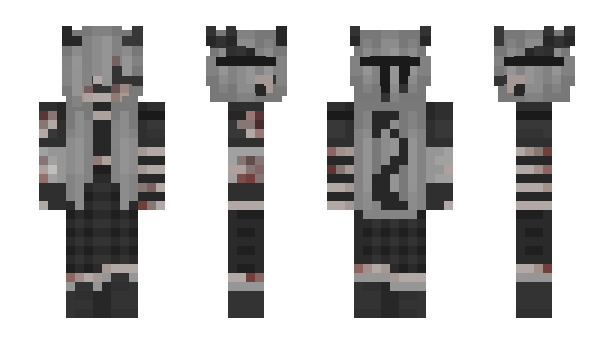 Minecraft skin SoulOfRaven