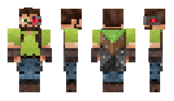 Minecraft skin Nyron