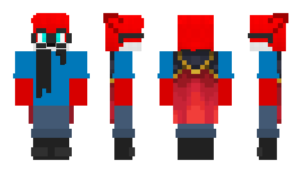 Minecraft skin Triden