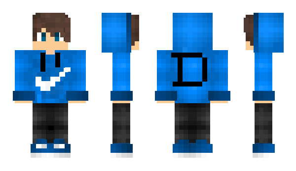 Minecraft skin M4RRETA_PRETAA