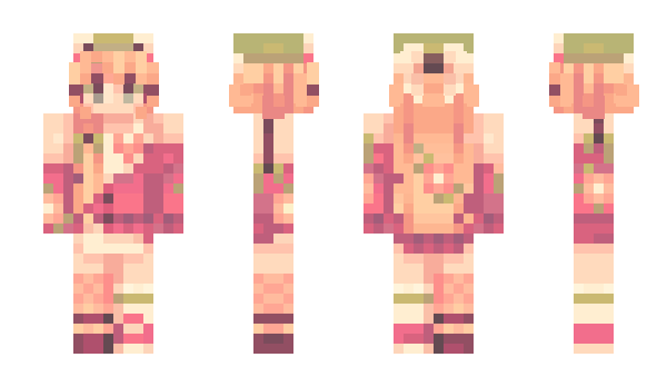 Minecraft skin rocks_twigs