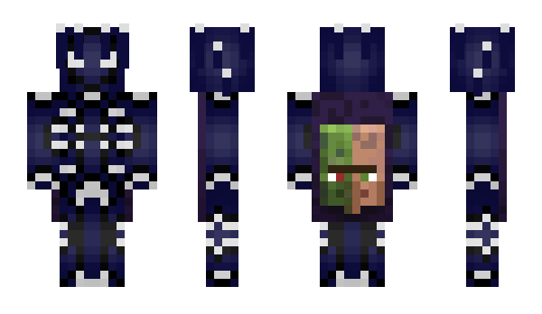 Minecraft скин по нику IBLUECOMBO