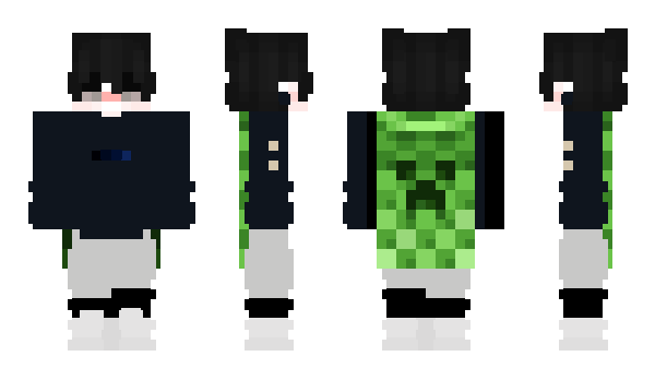 Minecraft skin vDontCry_