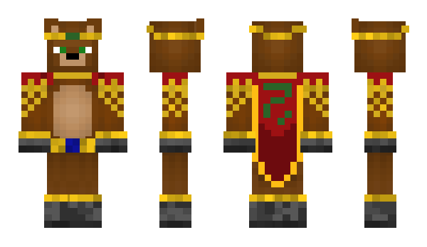 Minecraft skin BearBite755