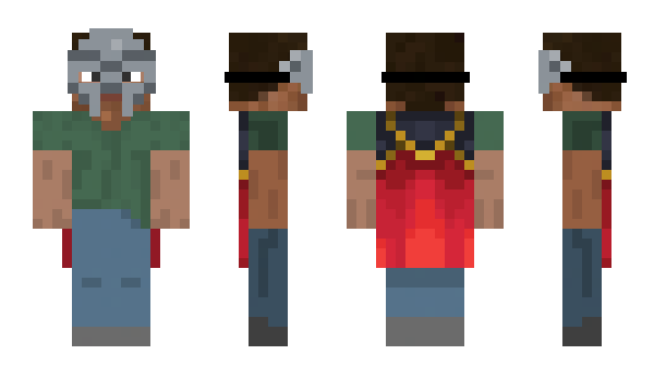 Minecraft skin inthestripedclub