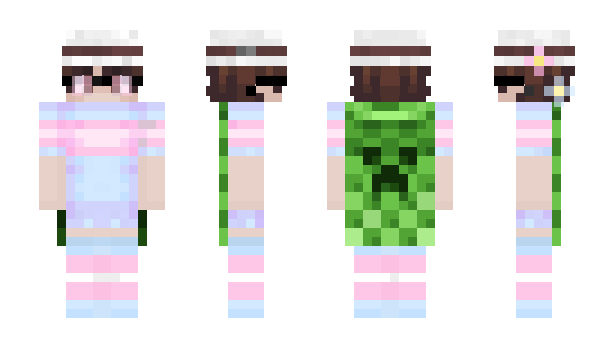 Minecraft skin FemboySlim