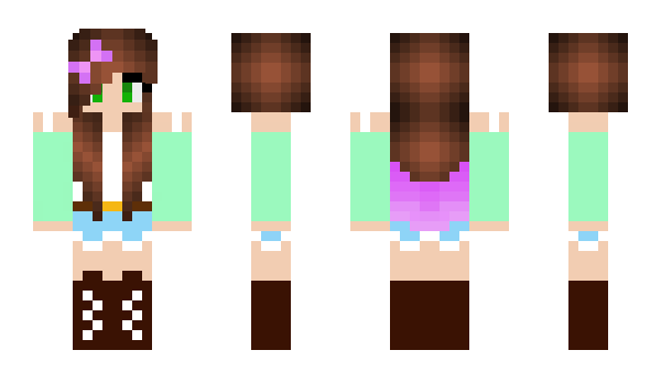 Minecraft skin HorseAura