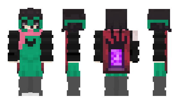 Minecraft skin V3rdis