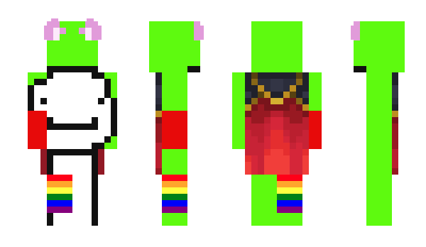 Minecraft skin FemboyDream