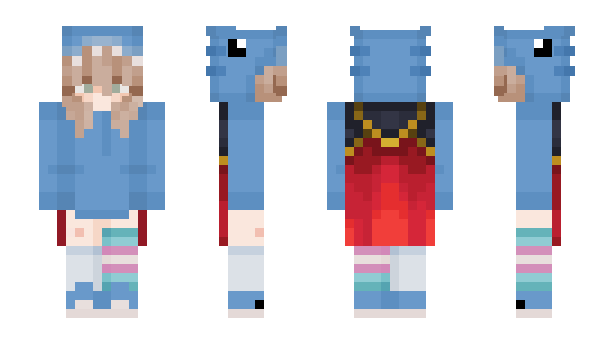 Minecraft skin M00KI3