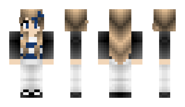 Minecraft skin Tayssia