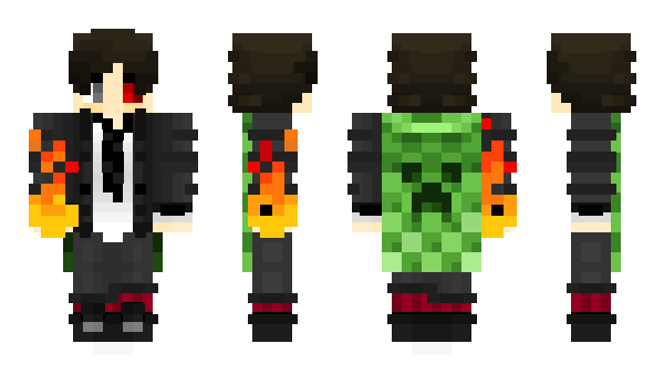 Minecraft skin Hooman2K