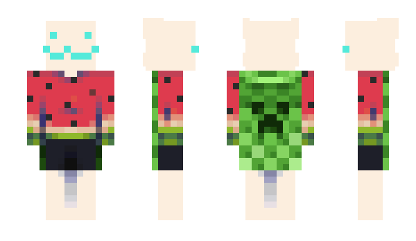 Minecraft skin Fatcqt
