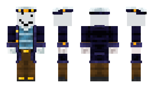 Minecraft skin SnowMan_42