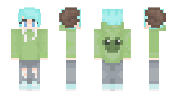 Minecraft skin FrogCottage