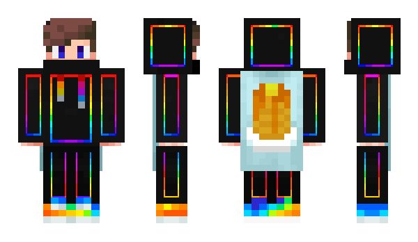 Minecraft skin RushBlade