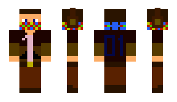 Minecraft skin burkman1