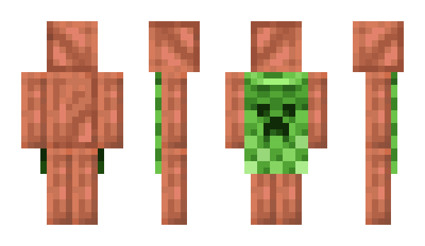 Minecraft skin CopperBeacon