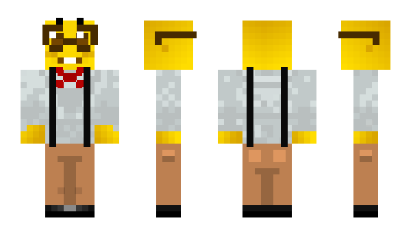 Minecraft skin ItzzTrident