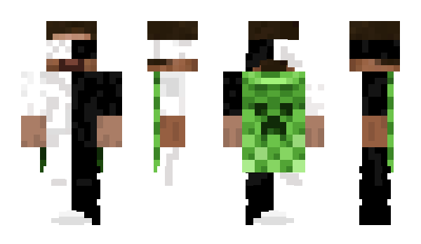 Minecraft skin vNqcked_