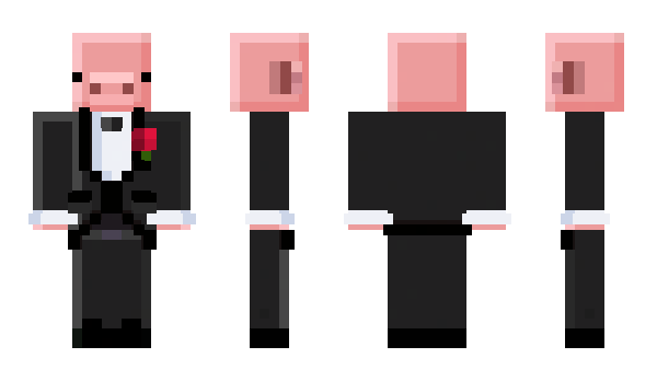 Minecraft skin PiggyMonster