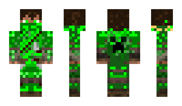 Minecraft skin Greenyman9999