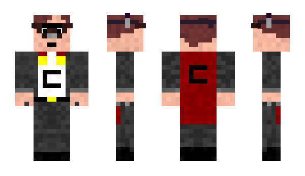 Minecraft skin AngerDriven