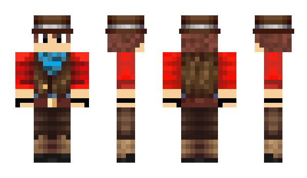 Minecraft skin MrFreeMann