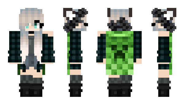 Minecraft skin Wolfit12