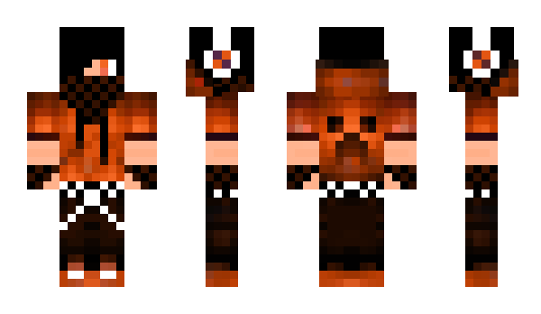 Minecraft skin TwistedFore