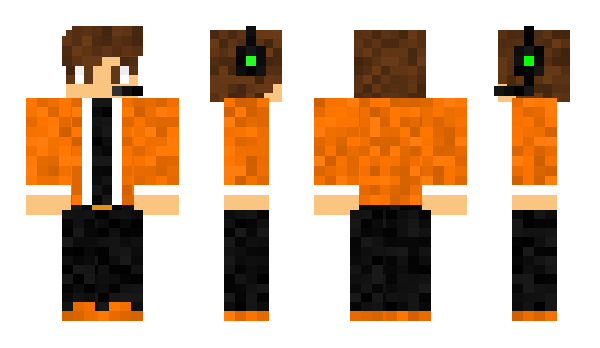 Minecraft skin FlareBomb